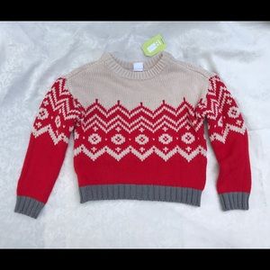 Girls/Boys XL 14/16 crazy 8 winter sweater NWT